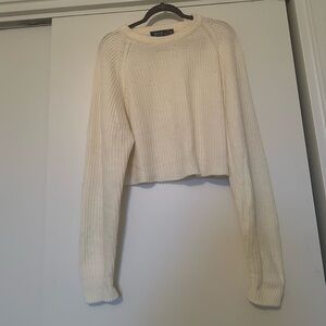Vintage American Weekend Cream Sweater
